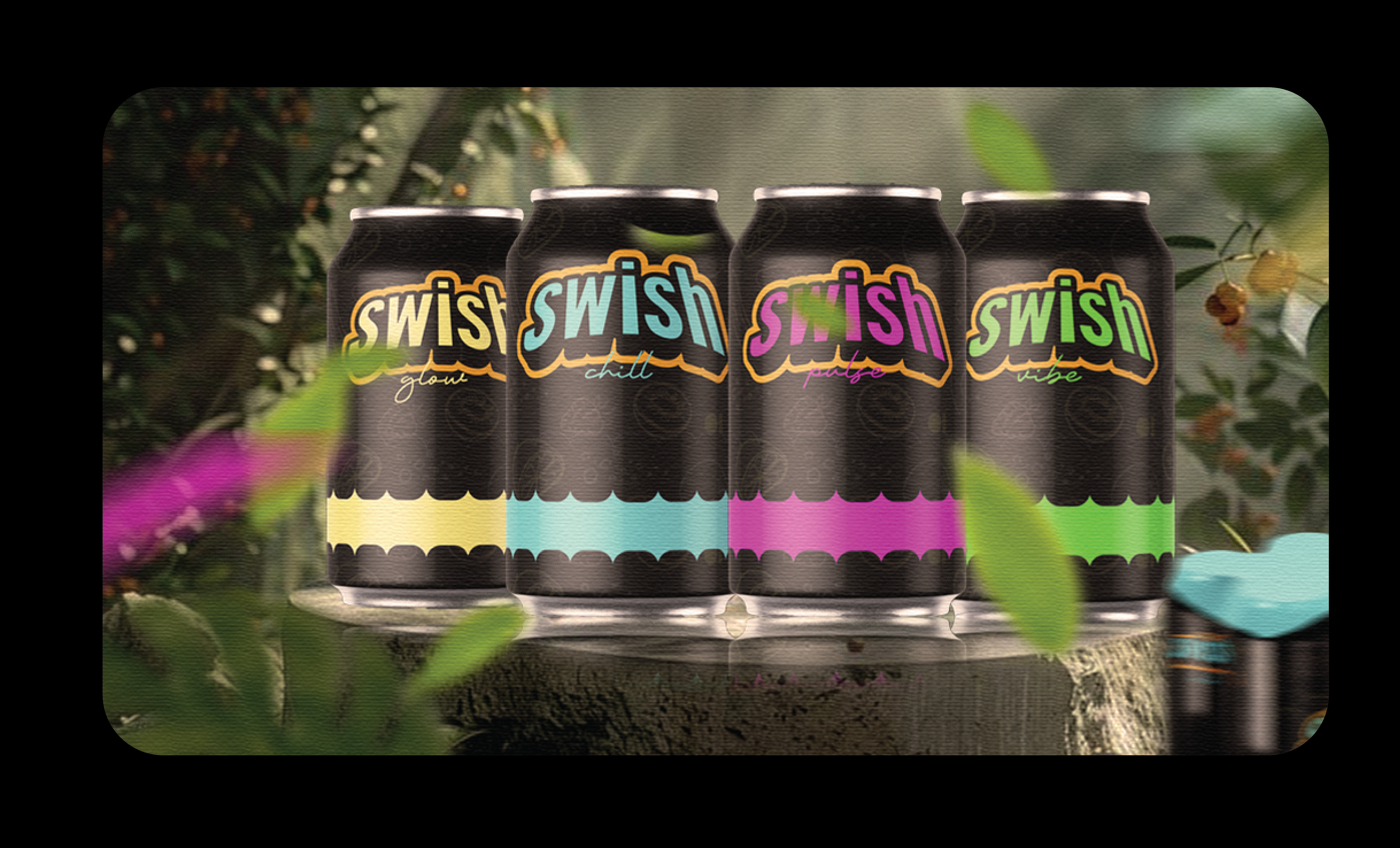 Swish Drink Packaging & Branding Project